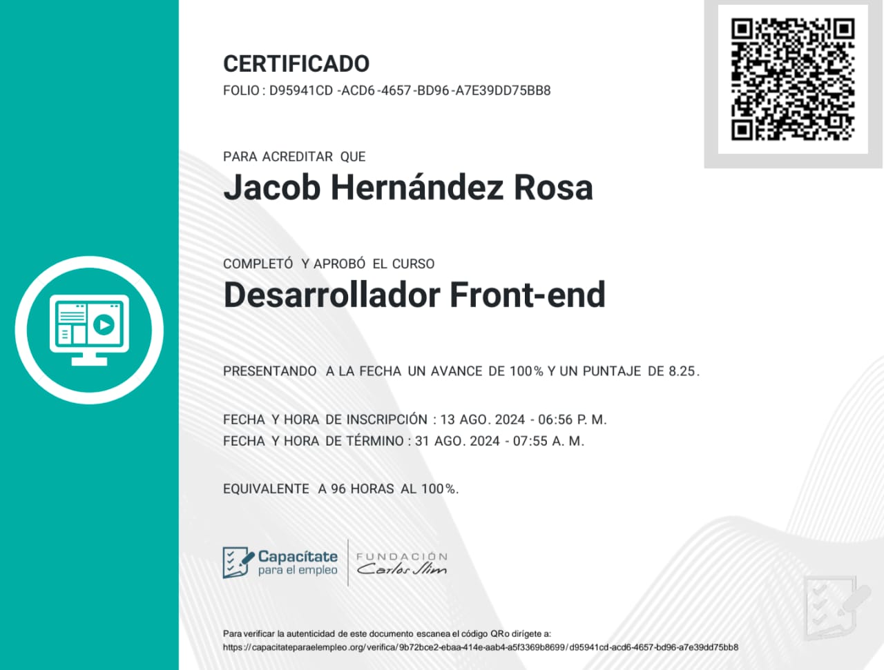 Desarrollador Front-end