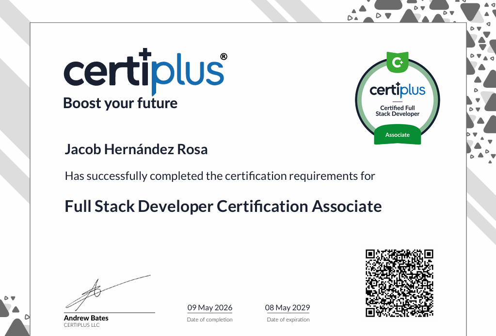 Desarrollo Web Full Stack-Nivel Intermedio